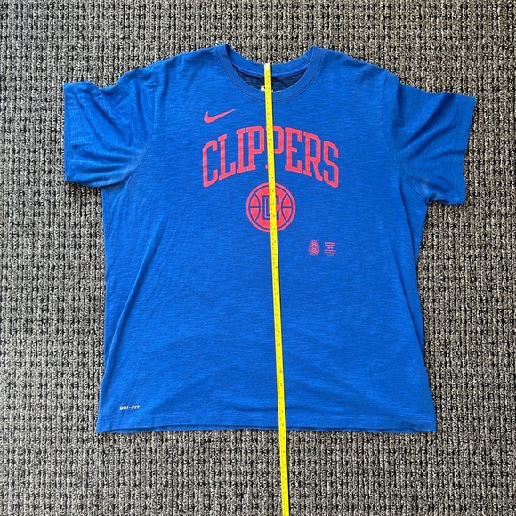 Nike Dri Fit NBA Los Angeles Clippers Men’s T-shirt Size XXL - Picture 9 of 10